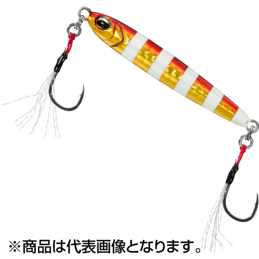 ダイワ(DAIWA) サムライジグR スローフォール 40g アカキンゼブラ