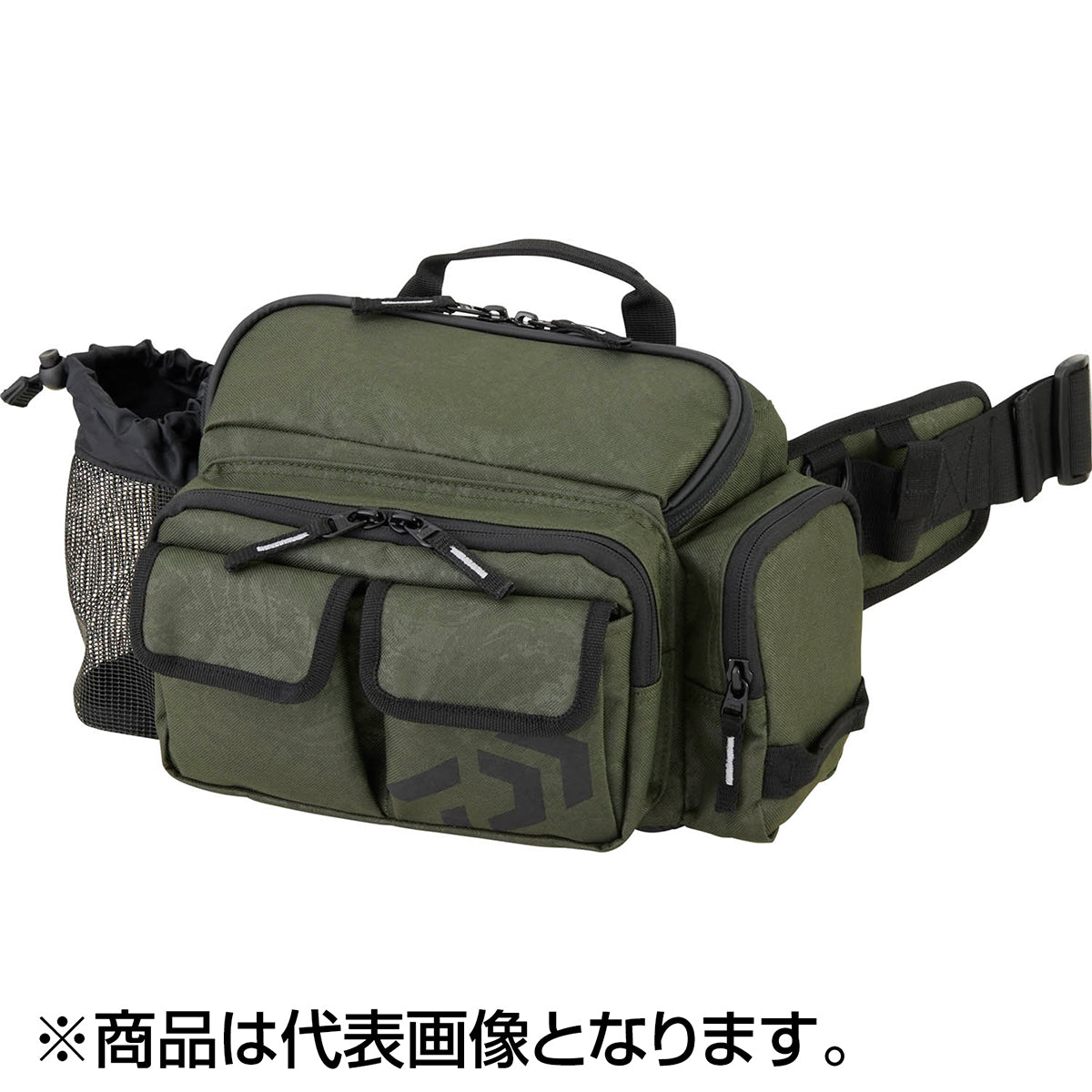 ダイワ(DAIWA) ヒップバッグLT(D) スパイラルオリーブ