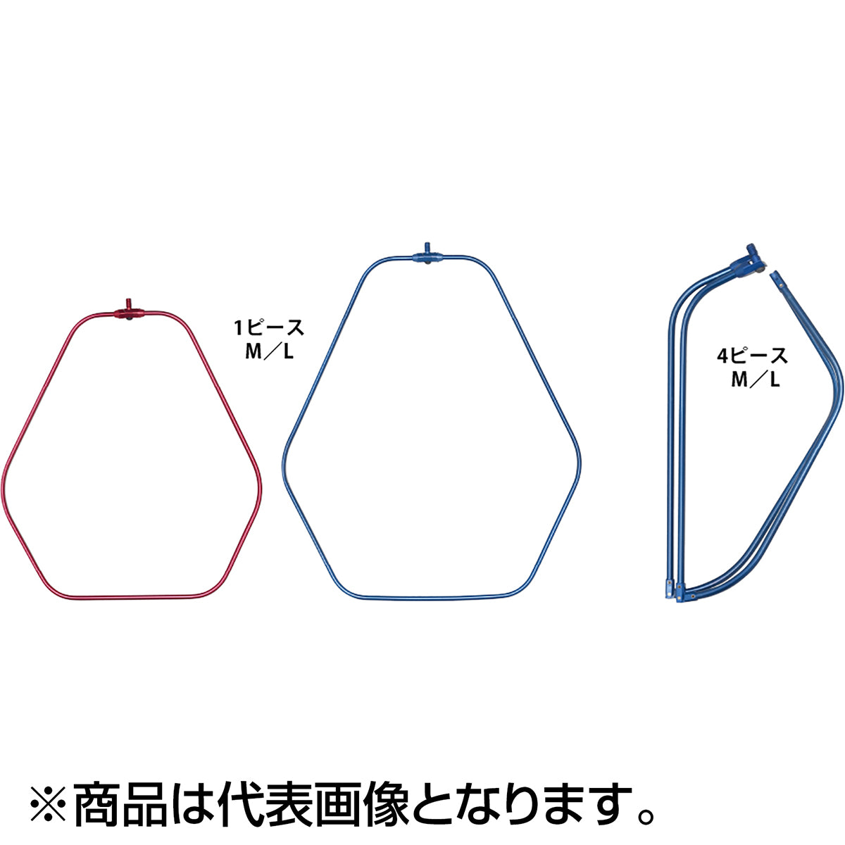 メジャークラフト(Major Craft) ヘキサネット1ピース L ブラック MCHN-1L/BK  タモ網 ランディングネット