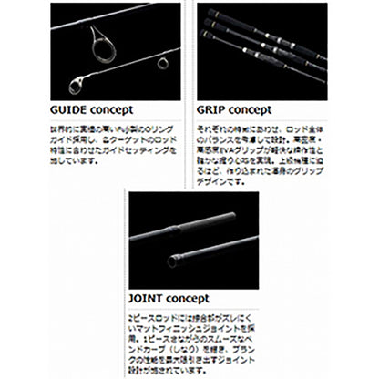 メジャークラフト(Major Craft) FIRSTCAST SEABASS ファーストキャスト シーバス FCS-962M