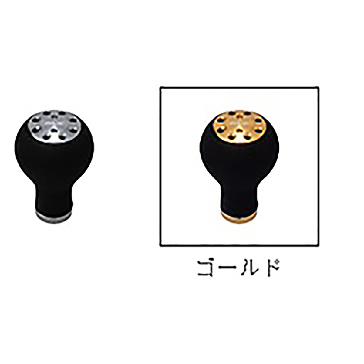 ダイワSLPワークス(DAIWA SLP WORKS) RCS パワーライトノブ M ゴールド