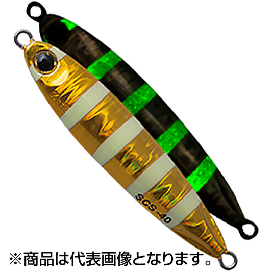 パームス(PALMS) スローブラットキャスト スリム 70mm 30g MG-547 ゼブラゴールド SCS-30