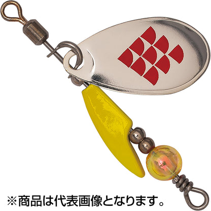 パームス(PALMS) スピンウォーククレビス 2.6g SYE シルバー/イエロー SPW-CV-2.6