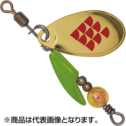 パームス(PALMS) スピンウォーククレビス 2.6g GYG ゴールド/イエローグリーン SPW-CV-2.6