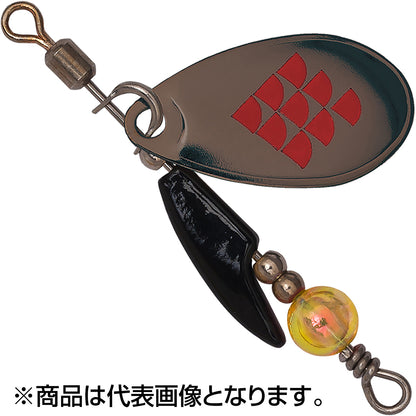 パームス(PALMS) スピンウォーククレビス 2.6g BMB BKニッケル/マットブラック SPW-CV-2.6