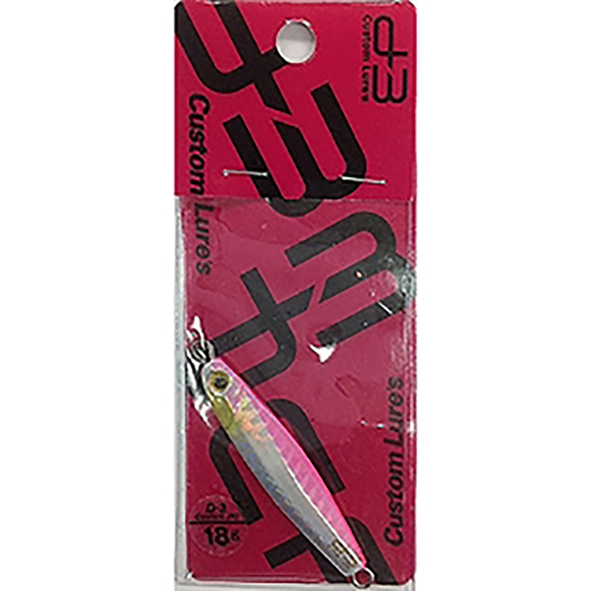 D3カスタムルアーズ(D3 Custom Lure's) ジグ 18g #02 ピンク