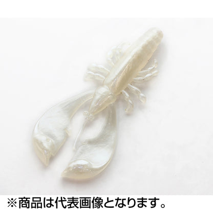 アルカジックジャパン(Arukazik Japan) 扇クロー 3.4inch #201.パールホワイトグロー