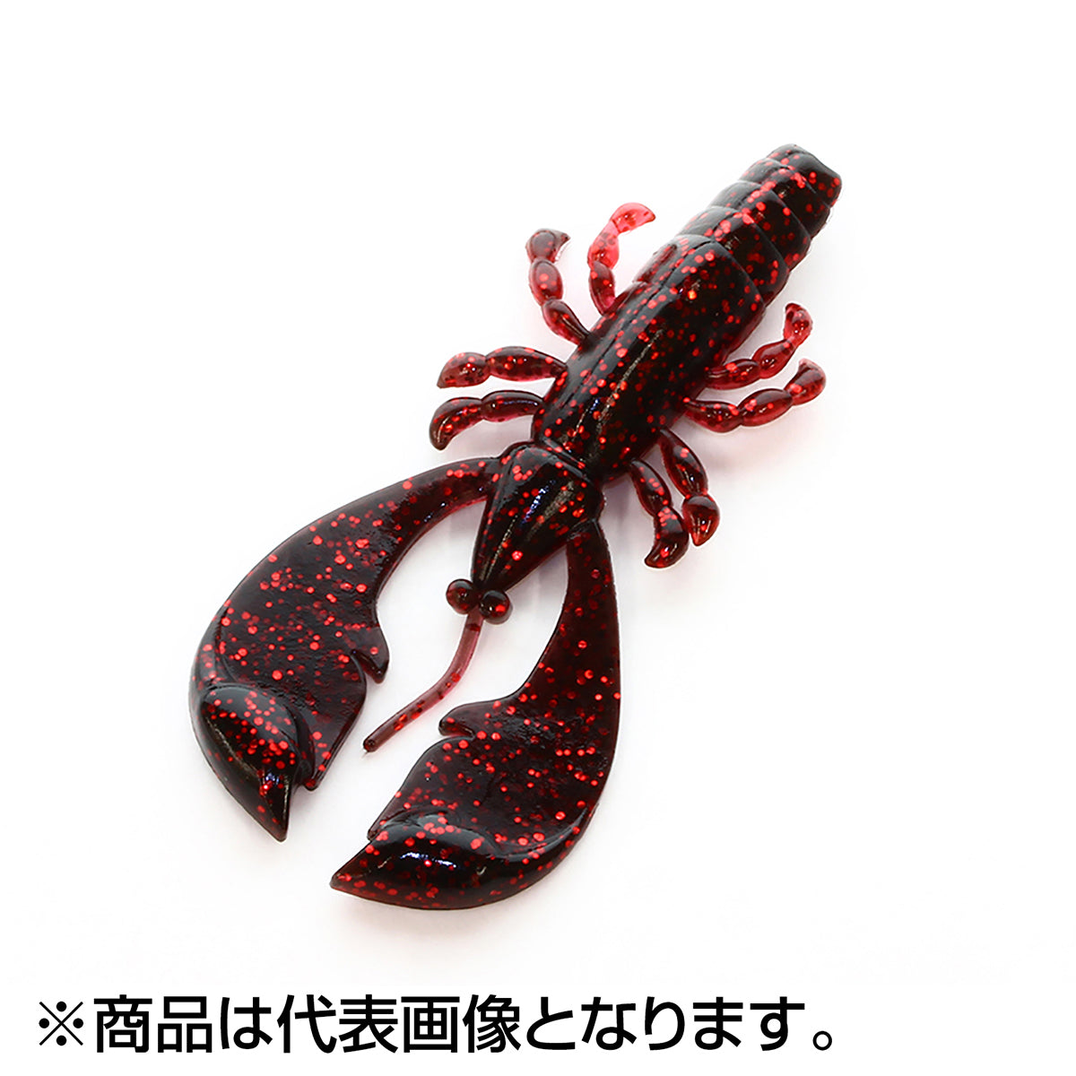 アルカジックジャパン(Arukazik Japan) 扇クロー 3.4inch #206.ブラック/レッド