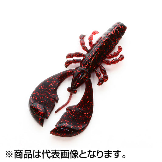 アルカジックジャパン(Arukazik Japan) 扇クロー 3.4inch #206.ブラック/レッド