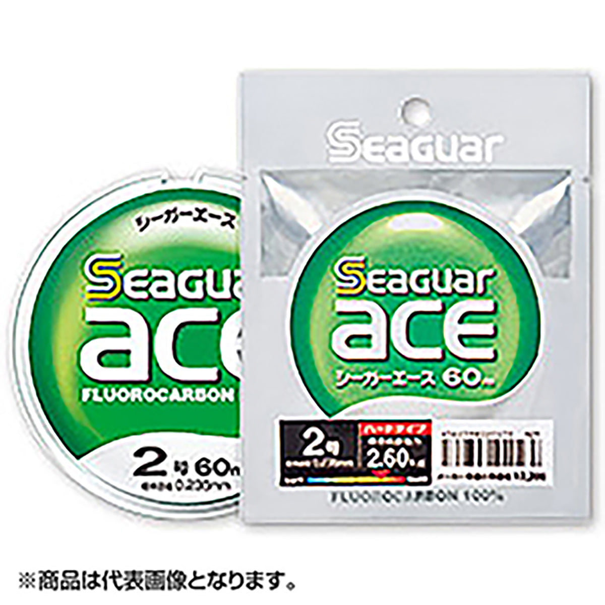クレハ シーガー エース 60m巻 3.5号 クリア [フロロカーボン]