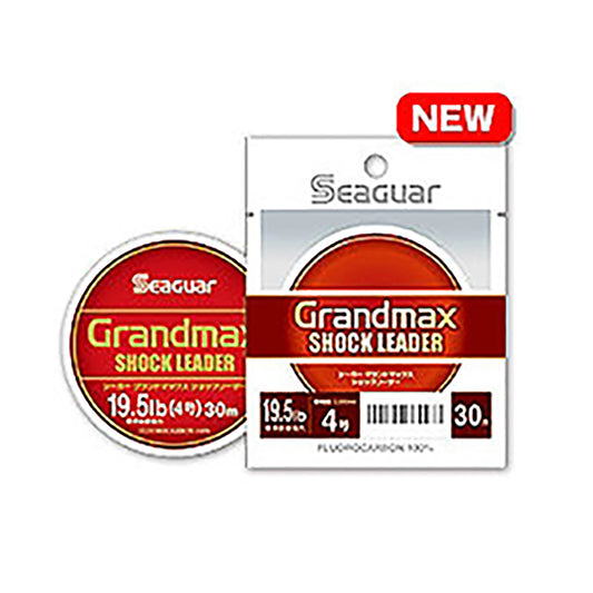 シーガー(Seaguar) グランドマックスショックリーダー 30m 2.5号 12.5lb [フロロカーボンライン]