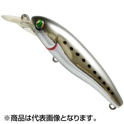 ハルシオンシステム(HAL) 月虫 77 超劇沈 77mm 24g #50 M-SILVER IWS