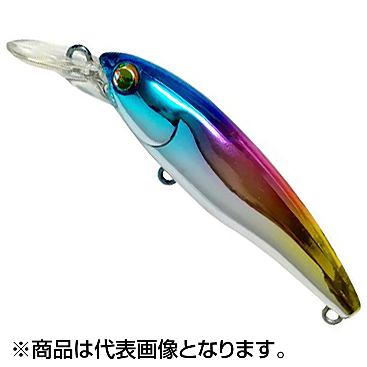エイチ・エー・エル(H.A.L) 月虫 77 超劇沈 24g #52 M-C RAINBOW
