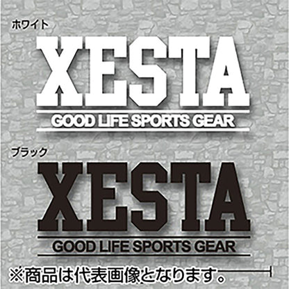 ゼスタ(XESTA) カッティングステッカー(GS/23cm) ブラック