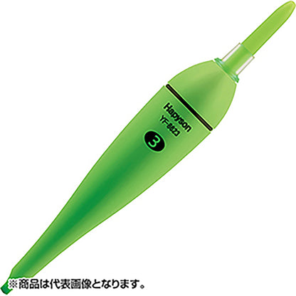 ハピソン(Hapyson) 緑色発光ラバートップミニ 3号 YF-8623