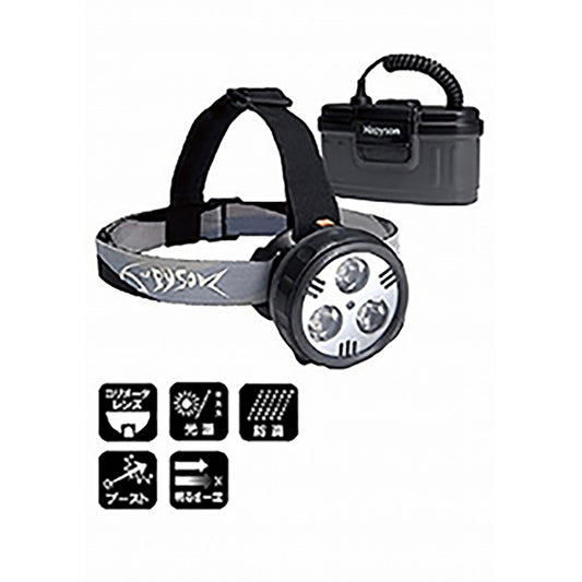 ハピソン(Hapyson) 高輝度2WAY LEDヘッドランプ YF-210 防災 停電 対策 ヘッドライト