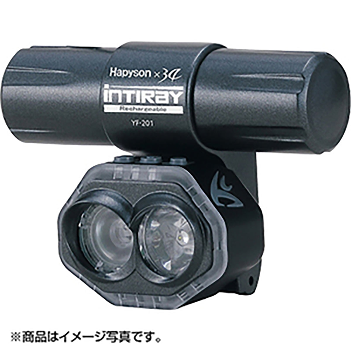 ハピソン(Hapyson) 充電式チェストライト ブラック YF-201-K