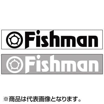 フィッシュマン(Fishman) カッティングステッカー 黒 ST-000005