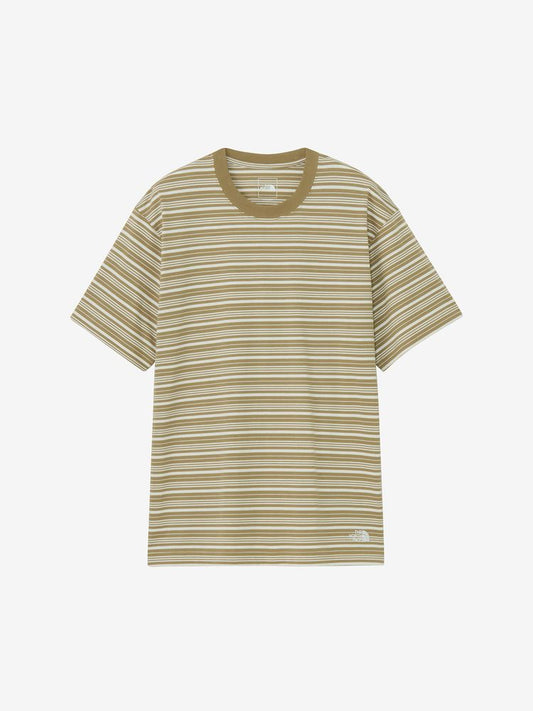 26S S/S FD BORDER TEE NT32639 CK L