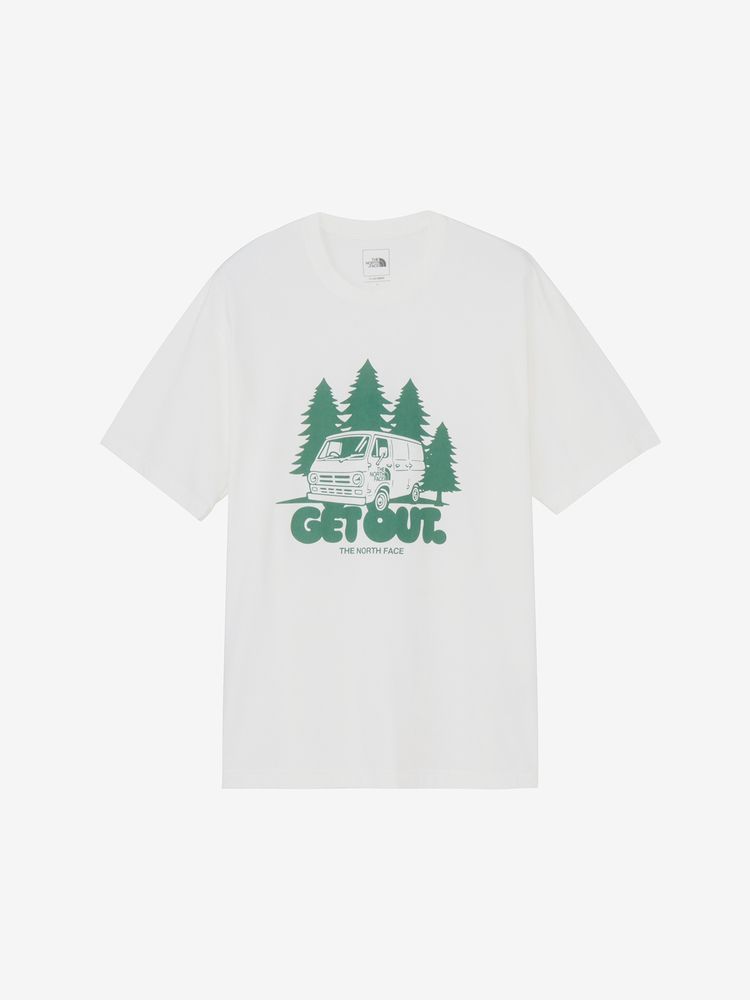 26S S/S GET OUT TEE NT32642 OW M
