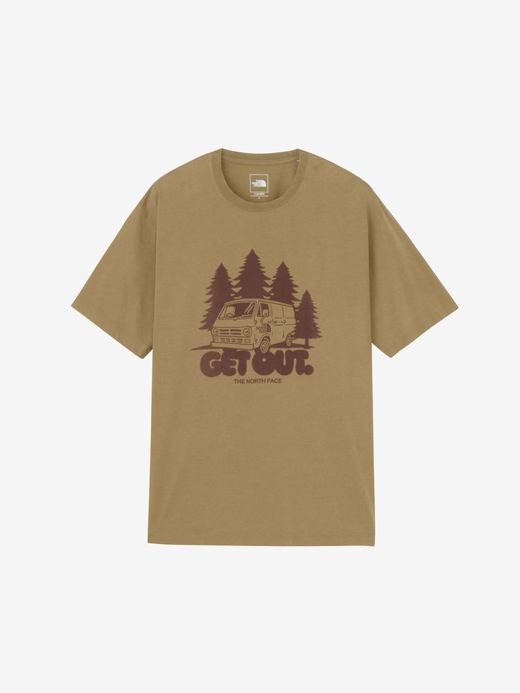 26S S/S GET OUT TEE NT32642 CK M