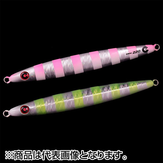ジグリップ(JIGRIP) シオウ (鰤??) 120g 142mm #016 ピンクグローゼブラチャート