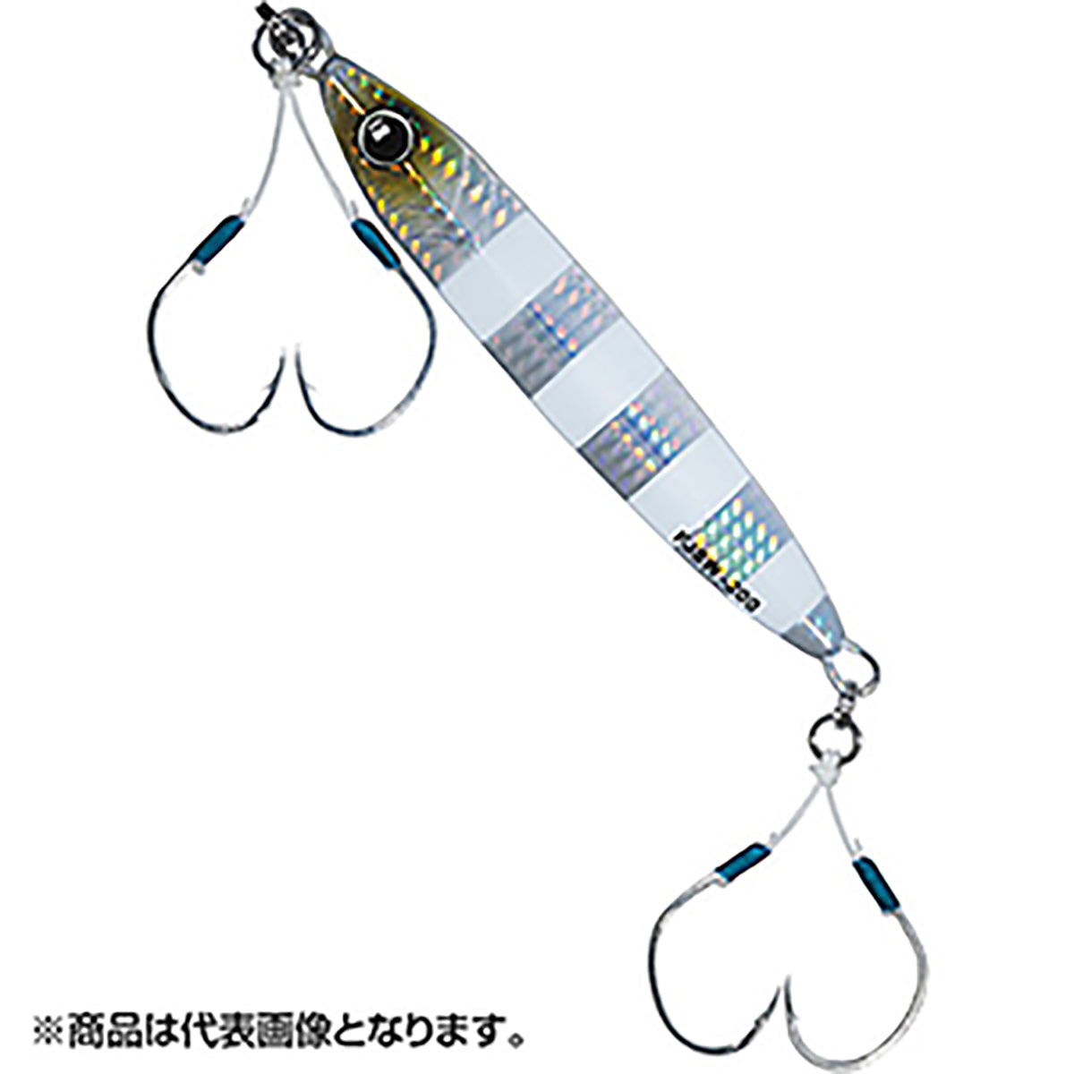 メジャークラフト(Major Craft) ファーストジグ スロー 150g #7 ゼブラグロー FJSW-150 FIRST JIG SLOW