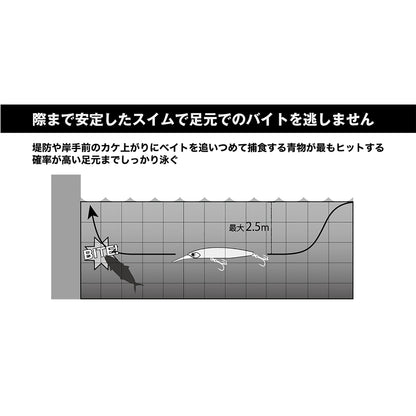メジャークラフト(Major Craft) ブレイクバック 120mm 26g #9 エッジオレンジ BBK-120