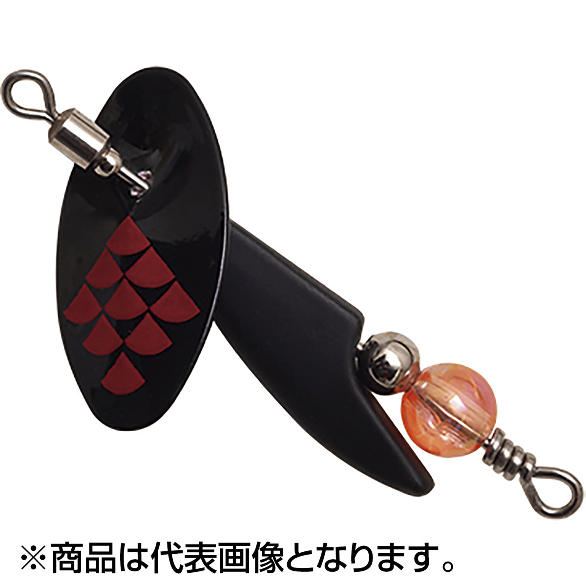 パームス(PALMS) スピンウォークQR 2.9g BMB BKニッケル/マットブラック SPW-QR-2.9