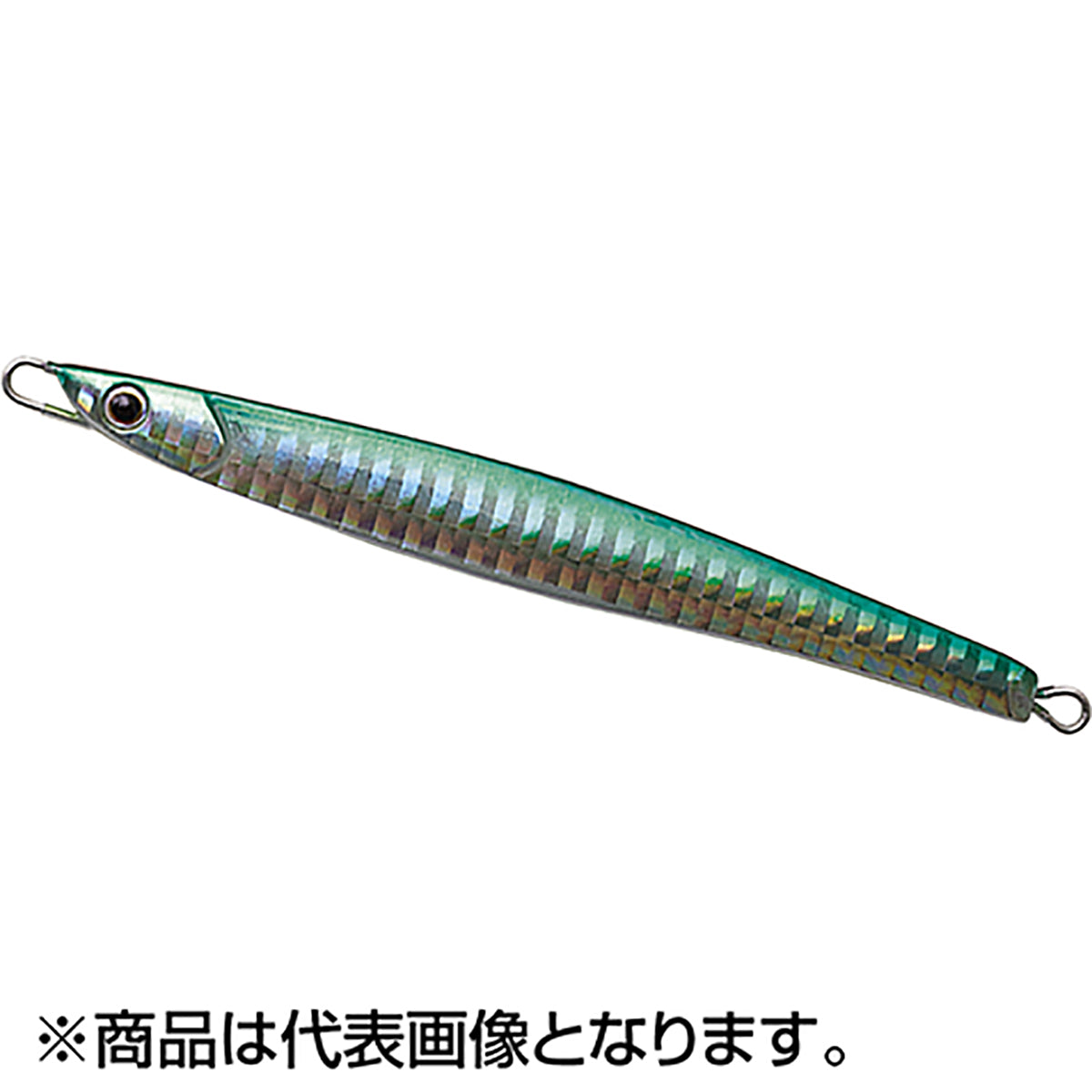 パームス(PALMS) ジオピック 100mm 45g H-437 グリーンバックシルバー GP-45