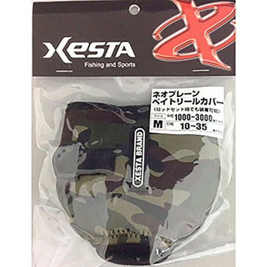 ゼスタ(XESTA) ネオプレーンベイトリールカバー カモ
