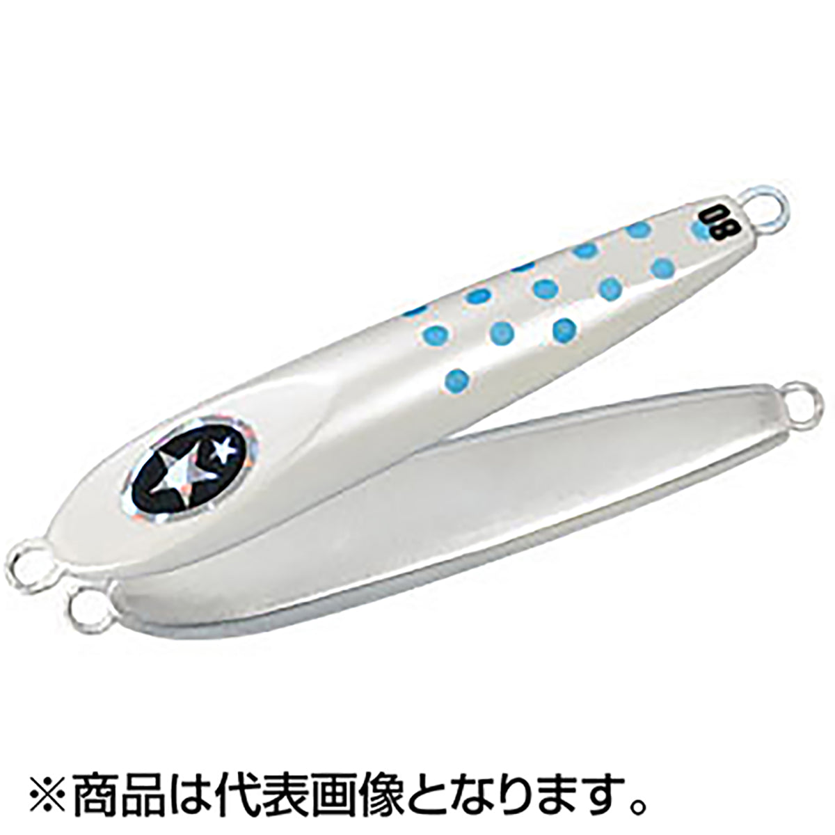 ゼスタ(XESTA) スクランブル ベイビーフレア SLJ 60ｇ #101 PWSBL パールホワイトスポットブルーグロー