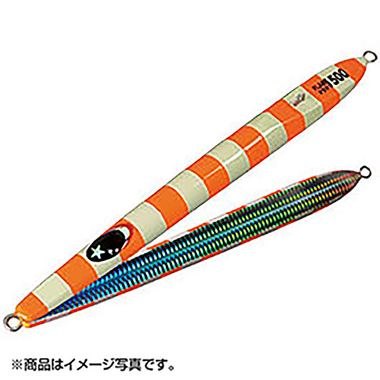 下田漁具(XESTA) スローエモーション フレア タラジグ 600g 51.ゼブラぐろーオレンジ