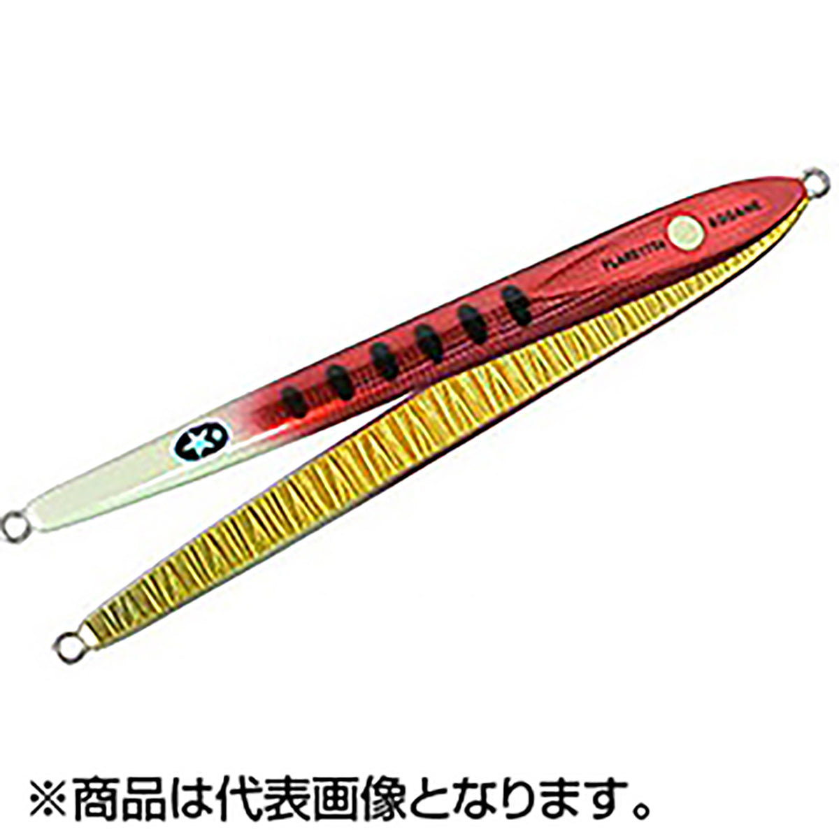 XESTA(ゼスタ) スローエモーション フレア スリム ソダネ 155g 177.LHFRPM・GD グローヘッドフルレッドパーマーク