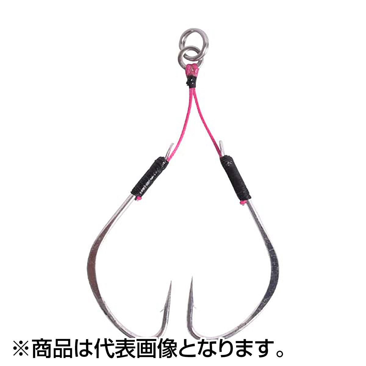 ゼスタ(XESTA) 即掛かりジギングアシスト 平行 #3/0 10号 4cm