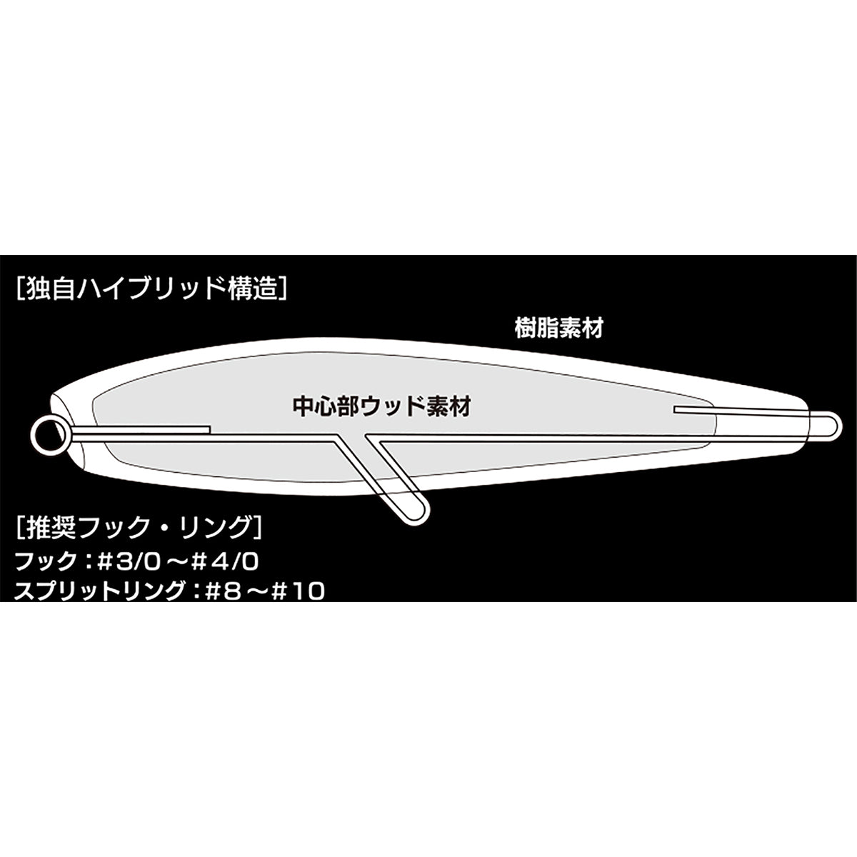 ゼスタ(XESTA) マーベリック 200mm 95g PG.009 MIW マイワシ