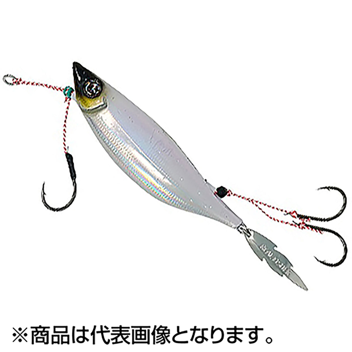 リアルフィッシャー(REAL FISHER) あじごスロー 80g #1 フルシルバー