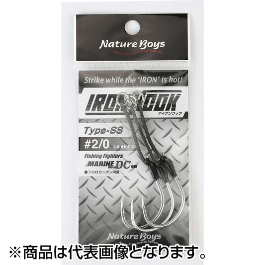 ネイチャーボーイズ(Nature Boys) アイアンフック SSタイプ #2/0 NBHK-IHSS-20