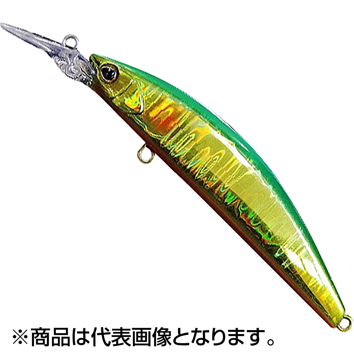 ジャッカル(JACKALL) トリコロール GT 72MD-F グリーンゴールドアユ