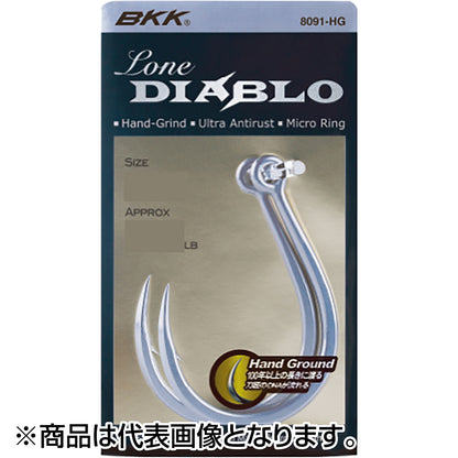 BKK LONE DIABLO #4/0  フック 針