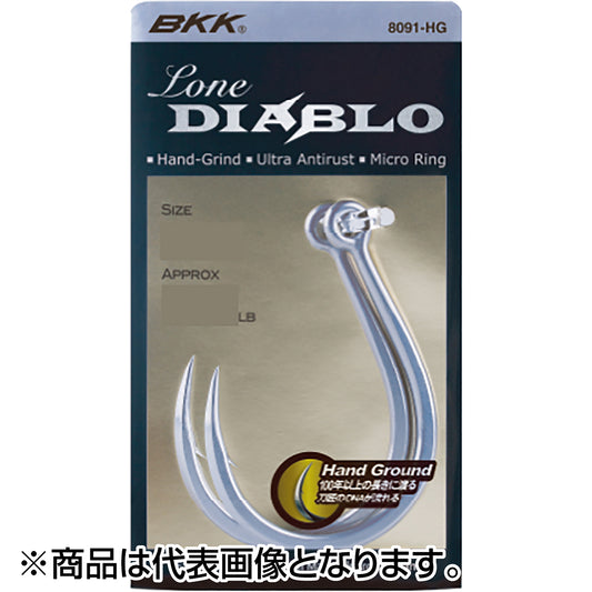BKK LONE DIABLO #4/0  フック 針