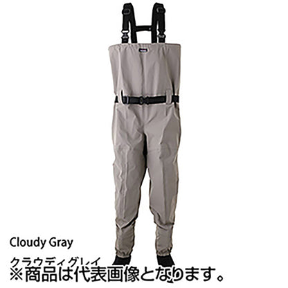 リトルプレゼンツ LITTLE PRESENTS W-46 N3 チェストハイウェーダー XL クラウディグレイ CLG  ウェイダー ウェダー ウエダー 胴長 防水