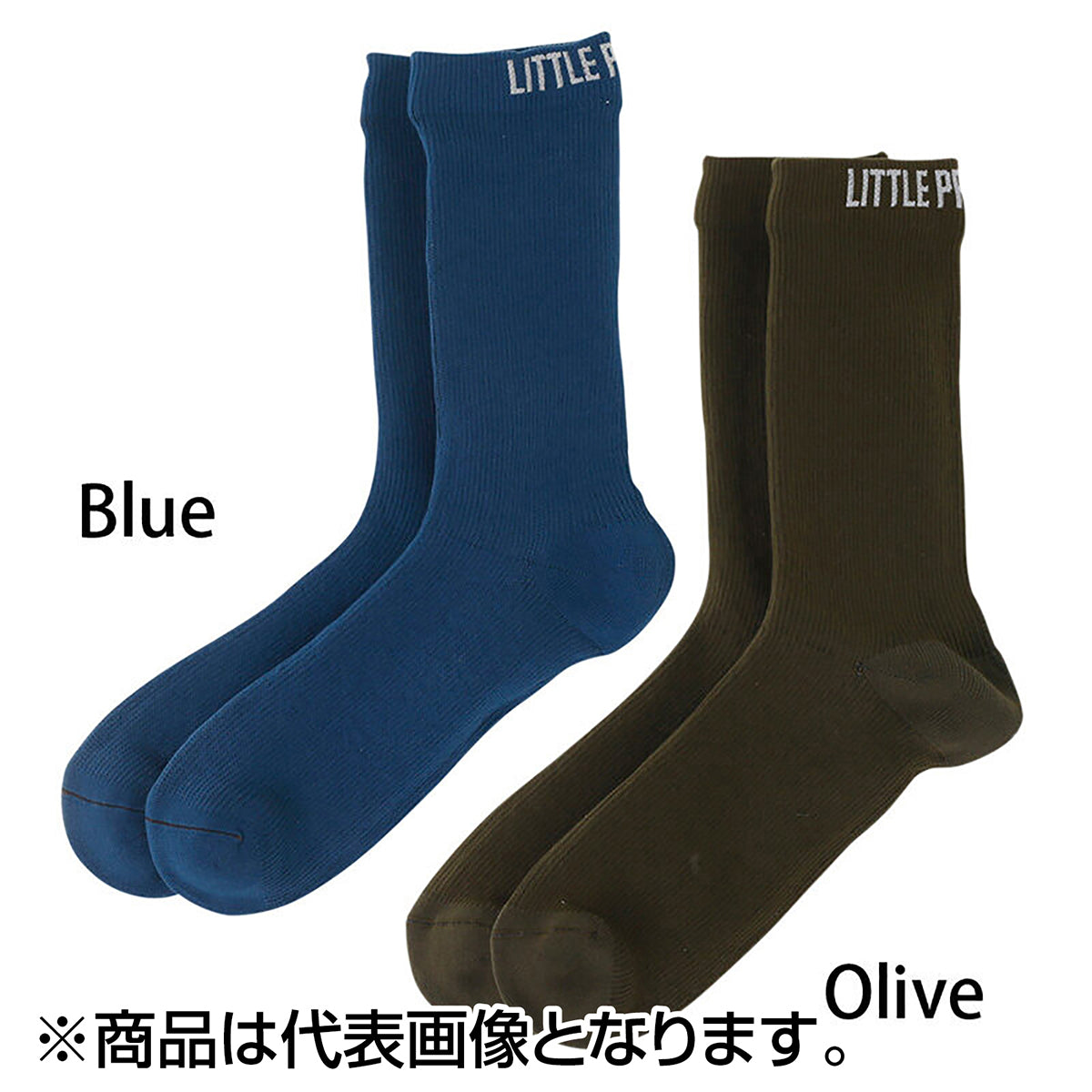リトルプレゼンツ(LITTLE PRESENTS) 透湿防水ニットソックス L ブルー AC-127