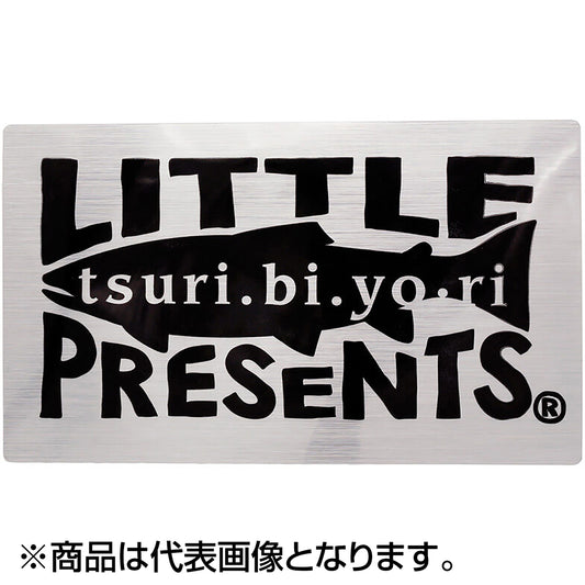 リトルプレゼンツ(LITTLE PRESENTS) LP 釣り日和 ステッカー ブラック AC-129