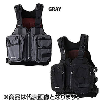 LITTLE PRESENTS(リトルプレゼンツ) PF-07 オーシャン FG ベスト フリー グレイ(GRY)