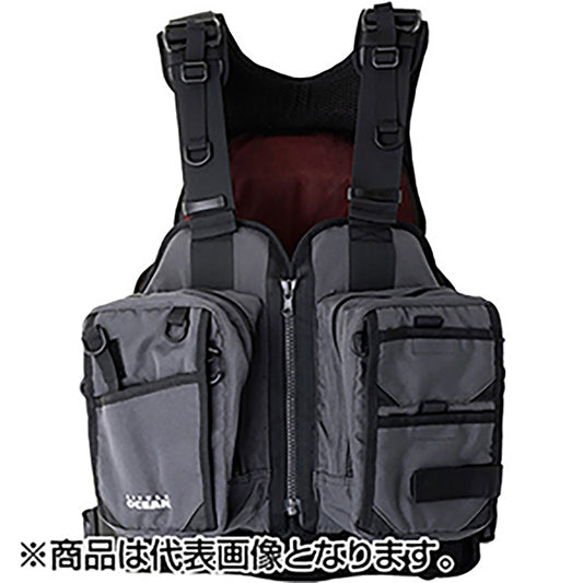 LITTLE PRESENTS(リトルプレゼンツ) PF-07 オーシャン FG ベスト フリー グレイ(GRY)