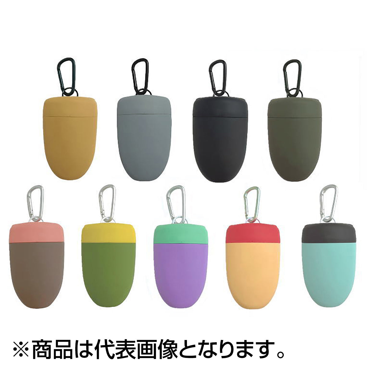 リョウケ 携帯できるあーむん トラッシュポーチ ピンクココア