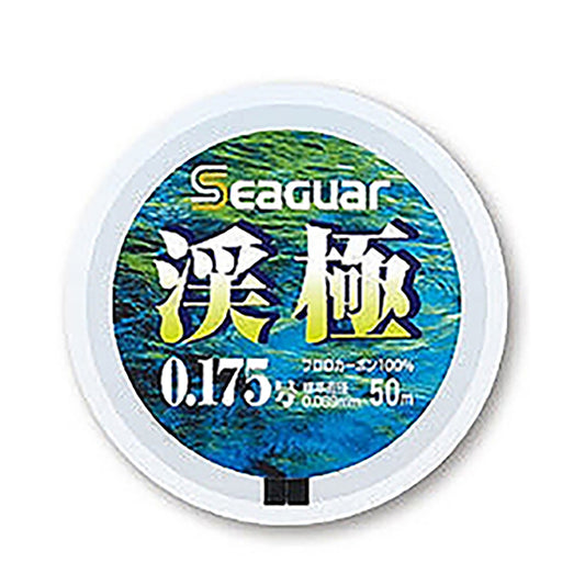 シーガー(Seaguar) 渓極 50m 1号 クリア [フロロカーボンライン]