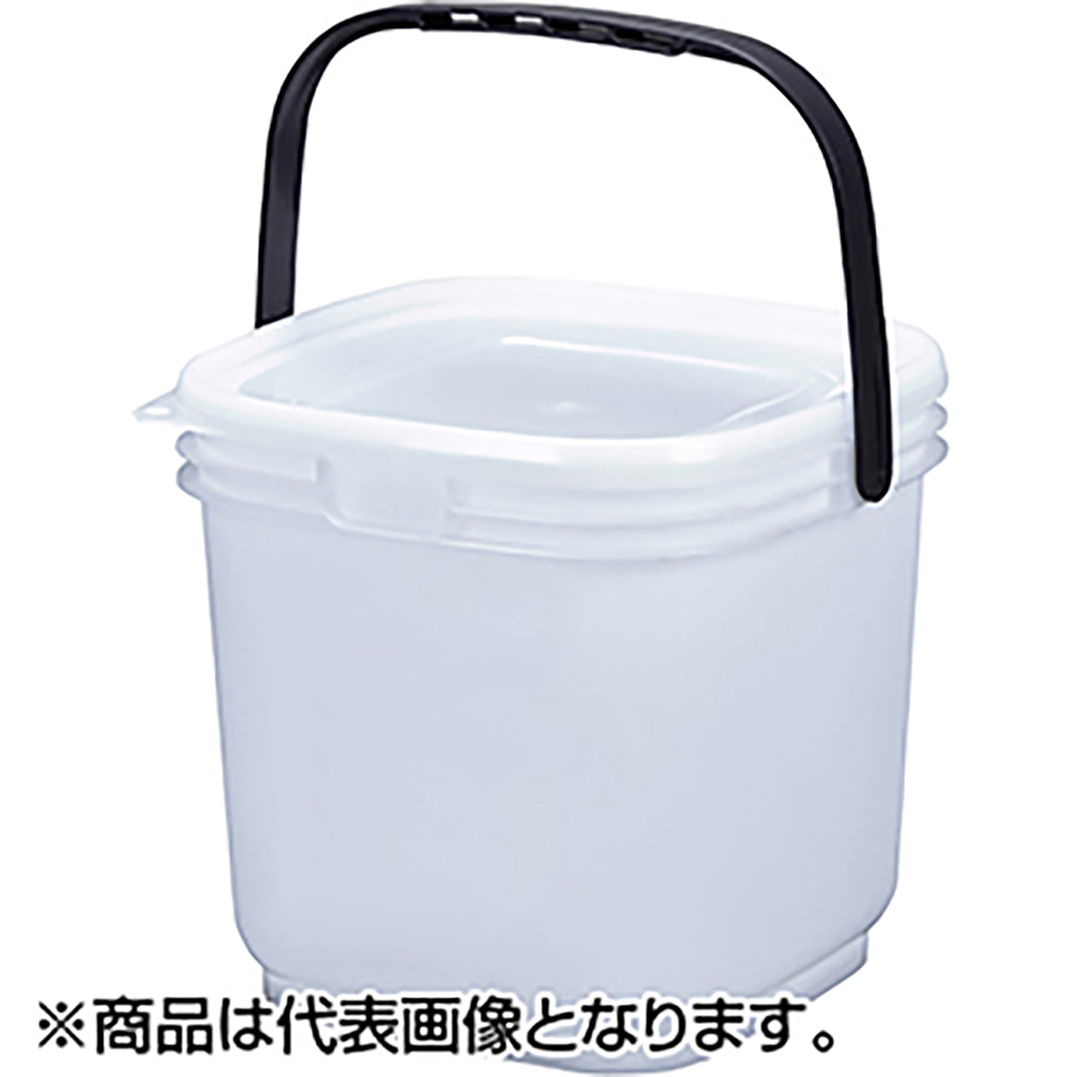シンワ(SHINWA) コマセバケツ（角) （約) 15L ナチュラル