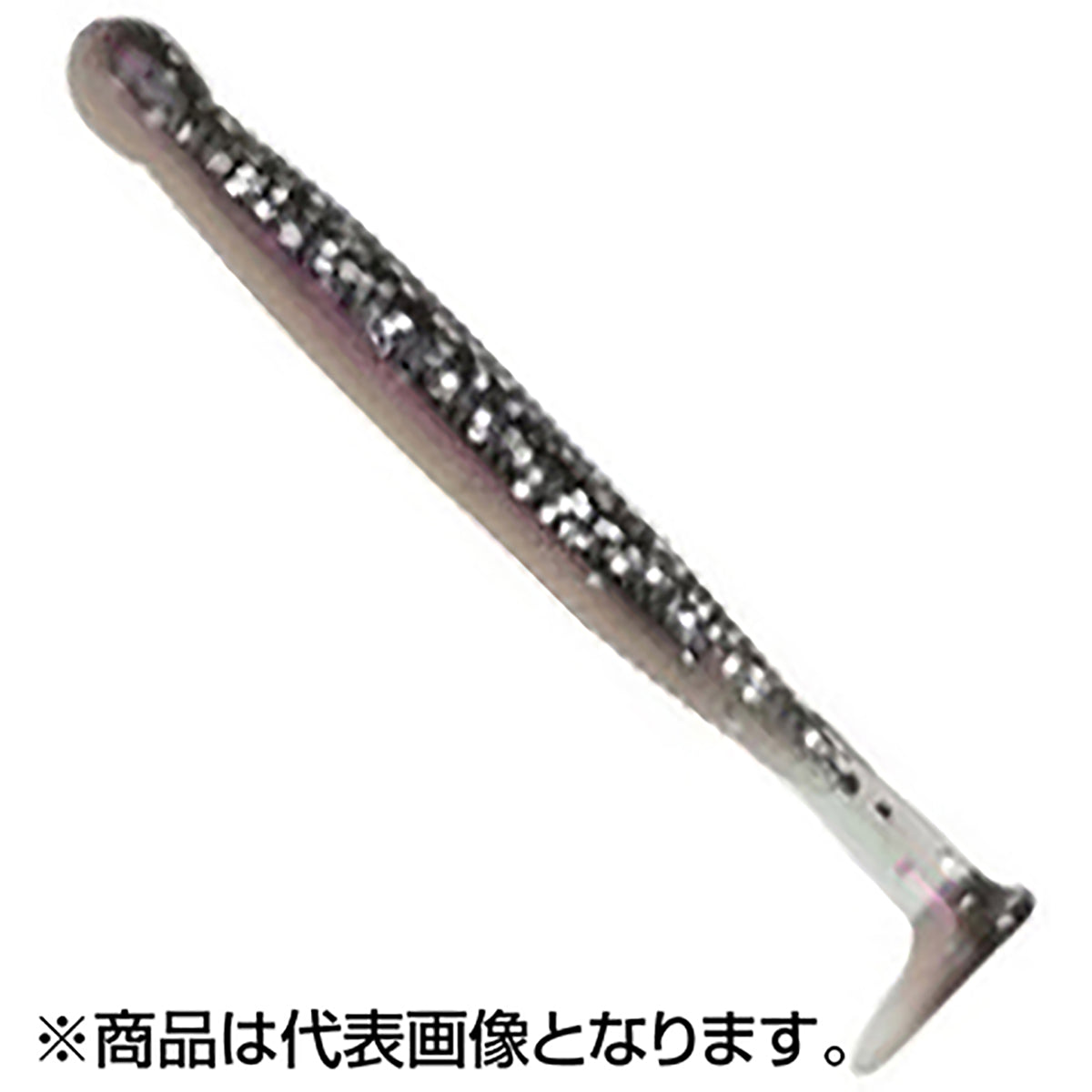 エコギア(ECOGEAR) グラスミノー M 2-1/2インチ/ 64mm #115 パール/スモークシルバーGlt.バック